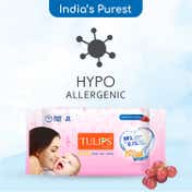 Tulips Sensitive Baby Wet Wipes - (20Pcs)