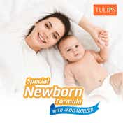 Tulips Sensitive Baby Wet Wipes - (72Pcs)