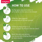 Sirona Reusable 4 Blade Reusable Body Razor With Aloe Boost For Women
