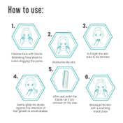 Sirona Blink And Glow Face Razor For Women (3Pcs)