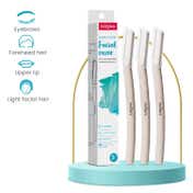 Sirona Blink And Glow Face Razor For Women (3Pcs)