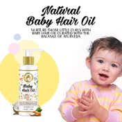 Mom & World Baby Hair Oil (200 ml)