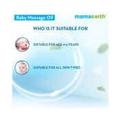 Mamaearth Soothing Baby Massage Oil with Sesame Almond & Jojoba Oil (200 ml)