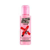 Crazy Color Semi Permanent Hair Color Cream - 56 Fire (100ml)