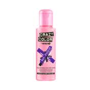 Crazy Color Semi Permanent Hair Color Cream - 62 Hot Purple (100ml)