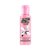 Crazy Color Semi Permanent Hair Color Cream - 27 Silver (100ml)