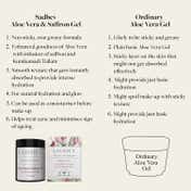Sadhev Aloe Vera & Saffron Gel With Kumkumadi Thailam (100g)