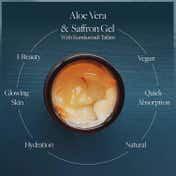 Sadhev Aloe Vera & Saffron Gel With Kumkumadi Thailam (100g)