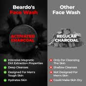 Beardo Activated Charcoal Face Wash (100ml)