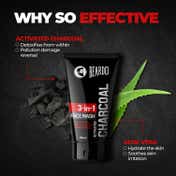 Beardo Activated Charcoal Face Wash (100ml)
