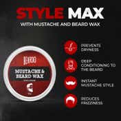Beardo Mustache & Beard Wax Extra Strong (50g)