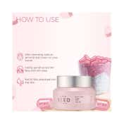 The Face Shop Chia Seed Hydro Cream - Deeply Hydrating, VIT B12 Korean Moisturizer for Glow (50ml)