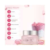 The Face Shop Chia Seed Hydro Cream - Deeply Hydrating, VIT B12 Korean Moisturizer for Glow (50ml)