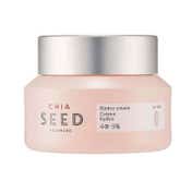 The Face Shop Chia Seed Hydro Cream - Deeply Hydrating, VIT B12 Korean Moisturizer for Glow (50ml)