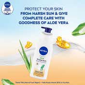 Protect Your Skin From Harsh Sun & Give Complete Care With Goodness Of Aloe Vera With Nivea Aloe Protection Body Lotion With Spf 15