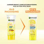 Garnier Bright Complete Brightening Duo Action Face Wash (100g)