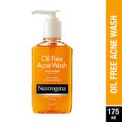 Neutrogena Oil Free Acne Face Wash - (175ml)