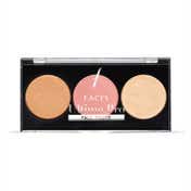 Faces Canada Ultime Pro Face Palette - Fresh, 3in1 Bronzer+Highlighter+Blush, Shimmer Finish (12 g)