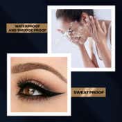 Faces Canada UltimePro HD Deep Black One Stroke Kajal, Longstay, Rice Bran Wax, Waterproof - (1.4 g)