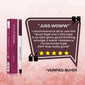 Faces Canada Ultime Pro Twist Eye Kajal Liner - Plum, Intense Color, 24HR Stay, Waterproof (0.35 g)