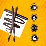 Faces Canada Ultime Pro Eyebrow Defining Pencil - Dark Brown 02, Longlasting, Waterproof (1.2 g)