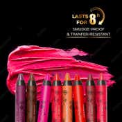 Faces Canada Ultime Pro Matte Lip Crayon, 8HR Stay, Creamy Matte,Intense Color -Majestic Rose (2.8 g)
