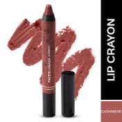 Faces Canada Ultime Pro Matte Lip Crayon, 8HR Stay, Creamy Matte,Intense Color -Cashmere (2.8 g)