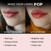 Faces Canada Ultime Pro Lip Definer Waterproof & Smudgeproof - Nude Brown (0.35 g)