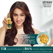 Streax Frizz Control Hair Serum with Bio-Elixir for Dry Frizzy Hair (200 ml)