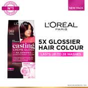 L'Oreal Paris Casting Creme Gloss Hair Color, 360 Black Cherry, 87.5g+72ml