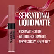 Maybelline New York Sensational Liquid Matte Lipstick - 06 Best Babe (7 ml)