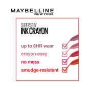 Maybelline New York Super Stay Ink Crayon Lipstick - 25 Stay Exceptional (1.2 g)