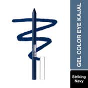 Maybelline New York Tattoo Gel Colored Kajal Matte Finish - Striking Navy Blue (1.2 g)