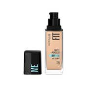Maybelline New York Fit Me Liquid Foundation, 118 with Garnier Micellar Cleansing Water Combo