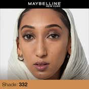 Maybelline New York Fit Me Matte + Poreless Liquid Foundation - 332 Golden Caramel (30 ml)