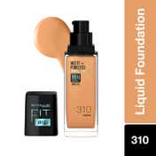Maybelline New York Fit Me Face Makeup Essentials (Matte+Poreless Foundation -310 & Powder - 310)