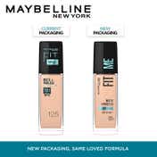 Maybelline New York Fit Me Liquid Foundation, 125 with Garnier Micellar Cleansing Water Combo