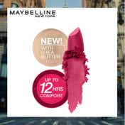 Maybelline New York Color Sensational Creamy Matte Lipstick - 680 Mesmerizing Magenta (3.9 g)