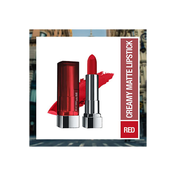 Maybelline New York Color Sensational Creamy Matte Lipstick - 640 Red Liberation (3.9 g)