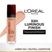 L'Oreal Paris Infallible 32H Fresh Wear Foundation - Amber 300 or Neutral Undertone (30 ml)
