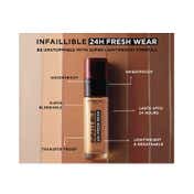 L'Oreal Paris Infallible 32H Fresh Wear Foundation 220 Sand (30 ml)