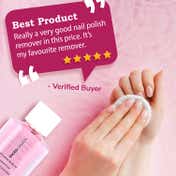 Faces Canada Nail Enamel Remover - Transparent 01, Vitamin E, Non Drying, Gentle on Nails (30 ml)