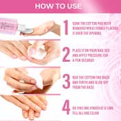 Faces Canada Nail Enamel Remover - Transparent 01, Vitamin E, Non Drying, Gentle on Nails (30 ml)