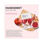 The Face Shop Anti-Aging Pomegranate & Blueberry Masksheet Pack of 2 Combo (20 g x2 )