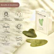 DROMEN & CO Jade Gua Sha Stone