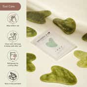 DROMEN & CO Jade Gua Sha Stone