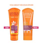 Lotus Herbals Safe Sun UV Screen Matte Gel Pa+++ SPF 50 Sunscreen - (100g)