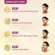 Lotus Herbals Radiant Gold Cellular Glow 1 Facial Kit - (37g)