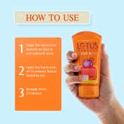 Lotus Herbals Safe Sunblock Cream Pa++ SPF 30 - (50g)
