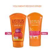 Lotus Herbals Safe Sunblock Cream Pa++ SPF 30 - (100g)